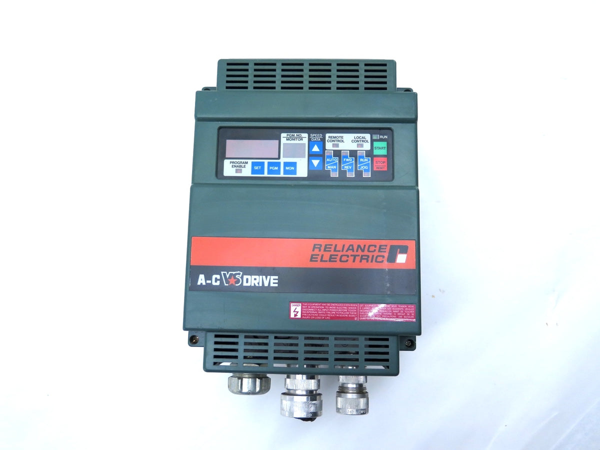 Reliance Electric 2GC21001 / D2-1366 AC Drive 1.7Kva 1HP 200-230Vac 5.3A - Advance Operations