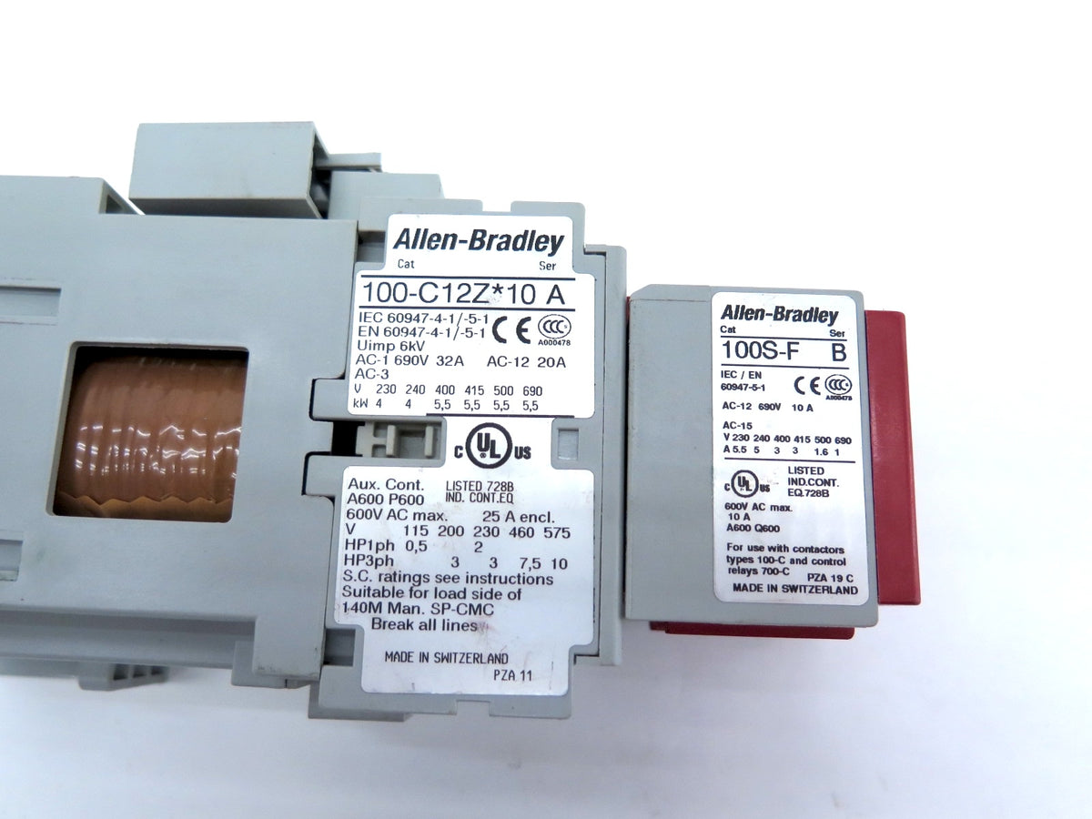 Allen-Bradley 100S-C12ZJ14C SER.A GuardMaster Relay / Contactor - Advance Operations