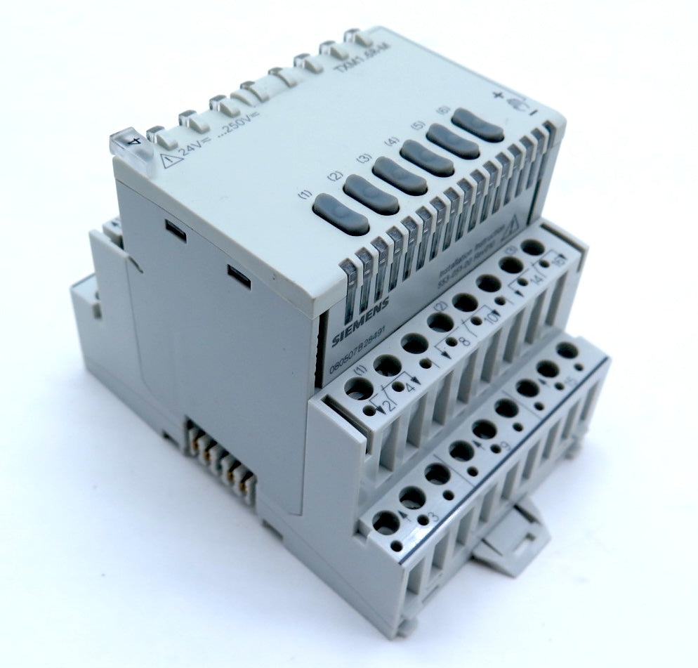 Siemens TXM1.6R-M I/O Relay Output Module - Advance Operations
