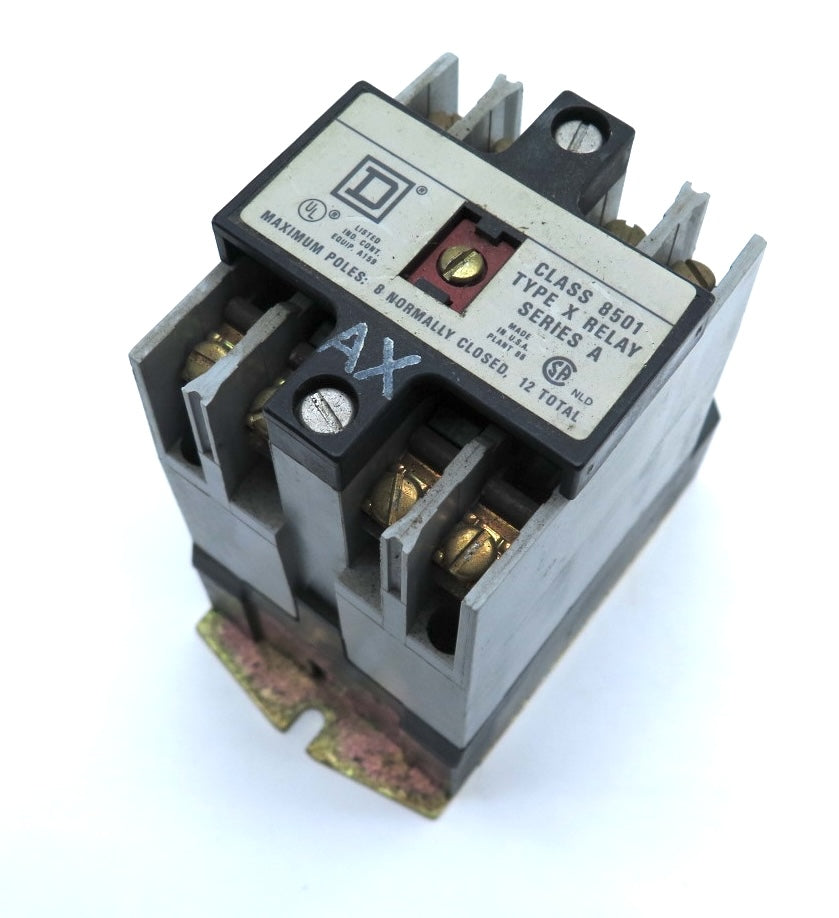 Schneider / Square D X0 00 Type X Relay Class 8501 - Advance Operations