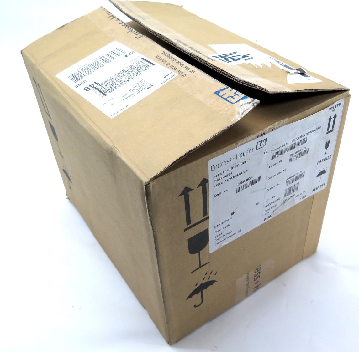 Endress + Hauser 5P5B25-5202/0 Flow Meter 1" Promag P - Advance Operations