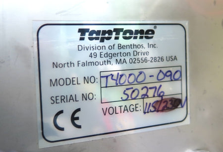 Teledyne Taptone T4000-090 HMI Control Unit Stainless Steel 115/230Vac - Advance Operations