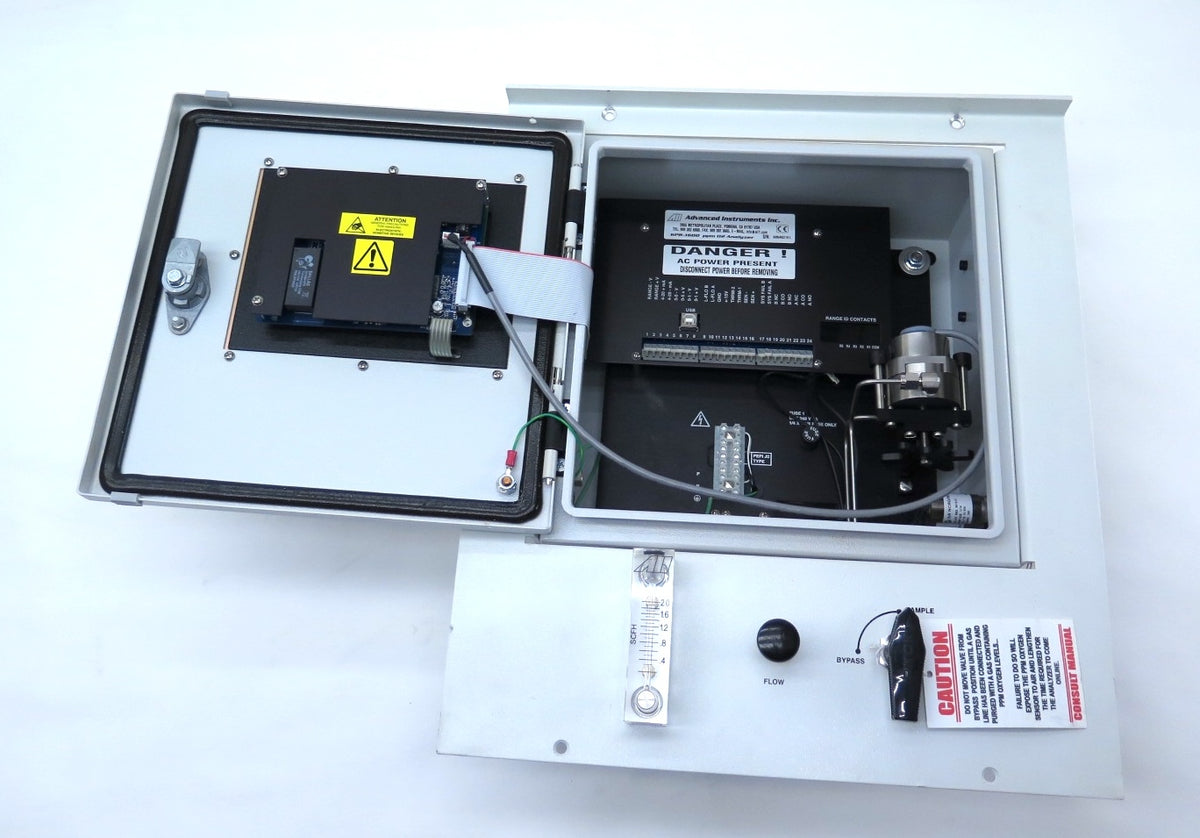 Advance Instruments GPR-1600 PPM O2 Analyzer - Advance Operations