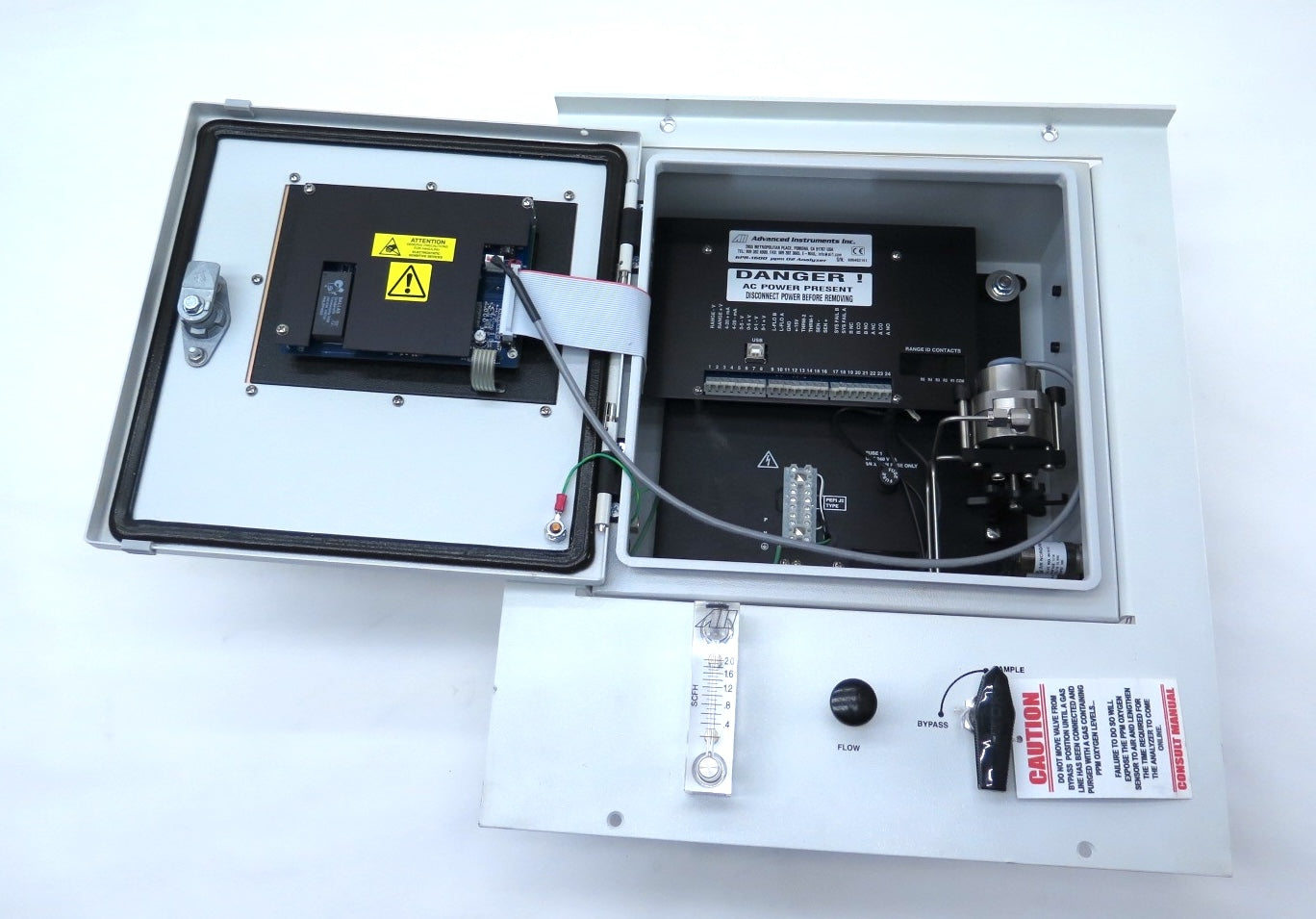 Advance Instruments GPR-1600 PPM O2 Analyzer - Advance Operations