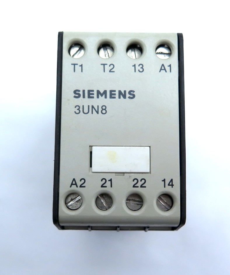 Siemens 3UN8002 Relay 115Vac - Advance Operations