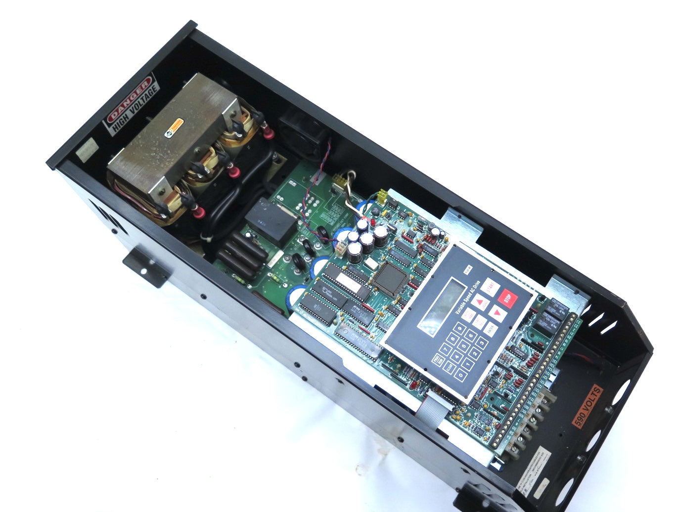 Siemens / Relcon CQ15025B AC Drive 25HP Input: 590Vac Output: 0-460Vac - Advance Operations
