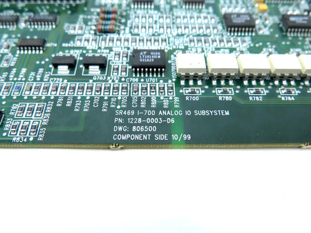 General Electric Multilin SR469 I-700 Analog I/O / 1228-0003-D4 - Advance Operations