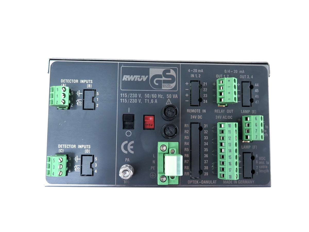 Optek Control C4000 Photometric Analyzer Converter - Advance Operations
