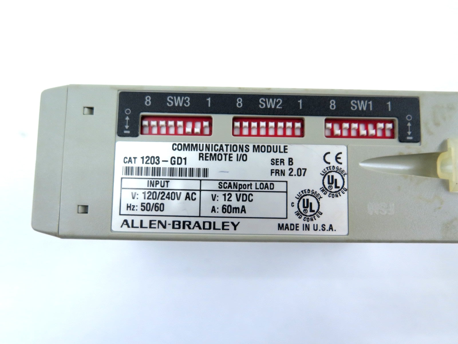 Allen-Bradley 1203-GD1 Ser.B Communication Module Remote I/O - Advance Operations