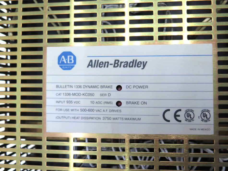 Allen-Bradley 1336-MOD-KC050 Dynamic Brake SER.D - Advance Operations