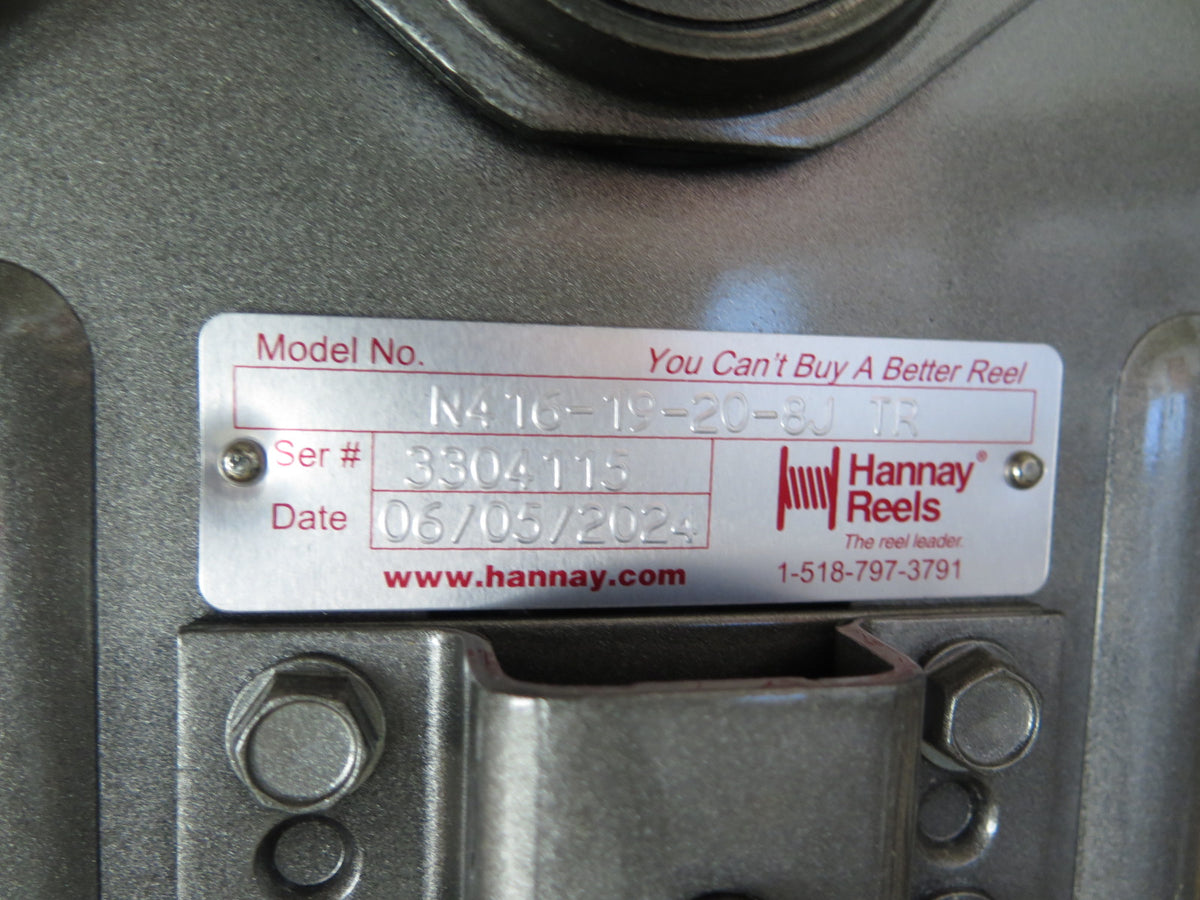 Hannay Reels N416-19-20-8J TR Spring Retractable Oxygen Acetylene - Advance Operations