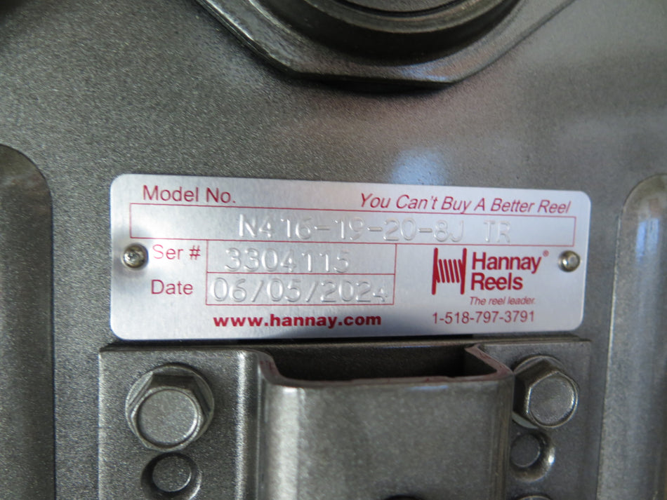 Hannay Reels N416-19-20-8J TR Spring Retractable Oxygen Acetylene - Advance Operations