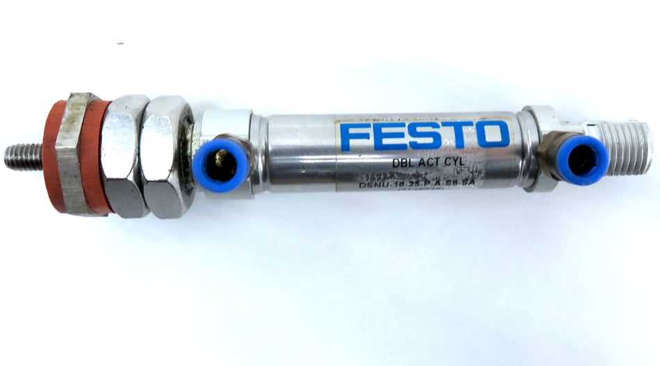 Festo DSNU-16-25-P-A-S6-SA / 3148039 Pneumatic Cylinder 8bar - Advance Operations