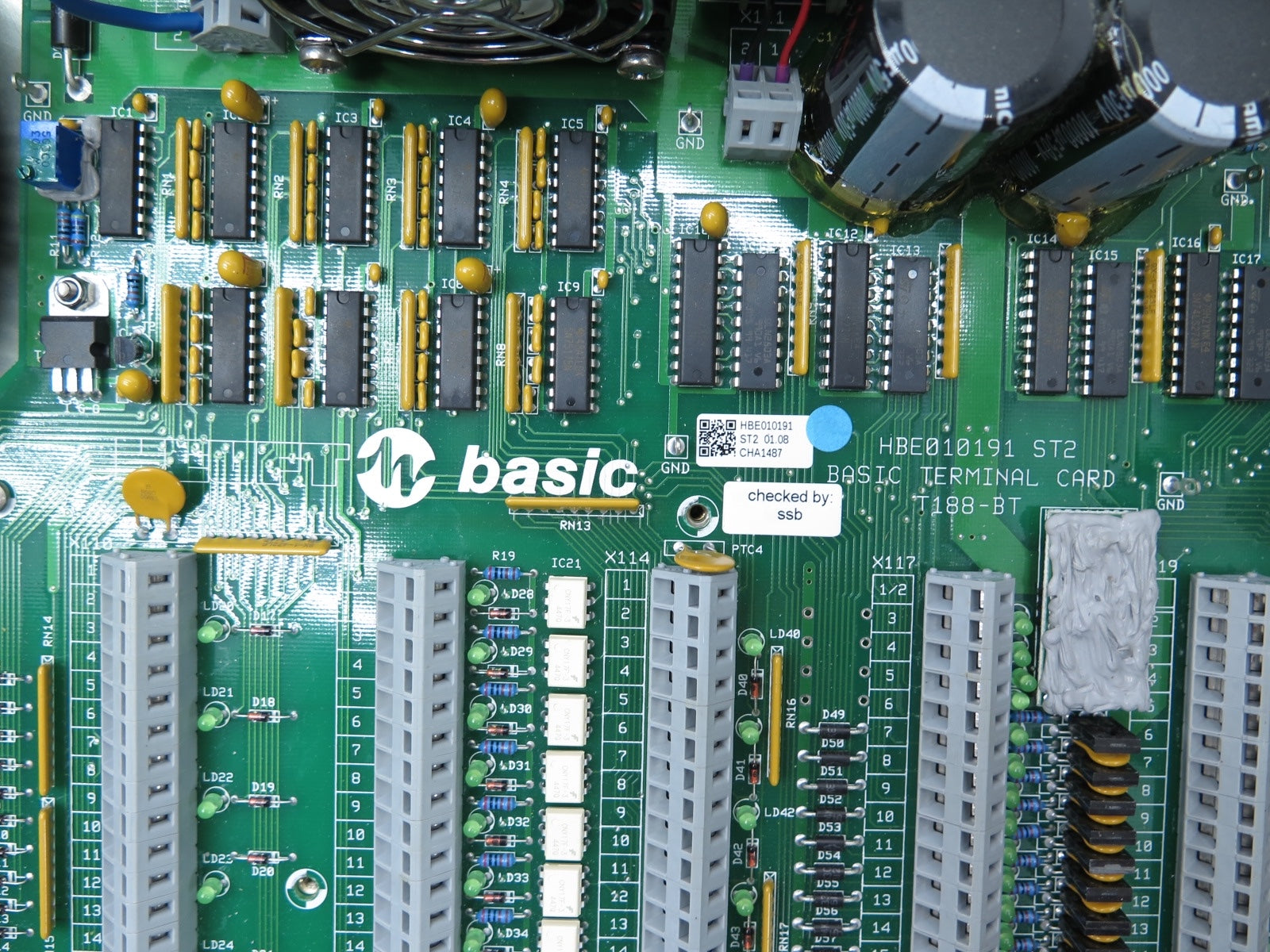 Heuft HBE010191 ST2 Basic Bottle Inspection Controller Box Assembly - Advance Operations