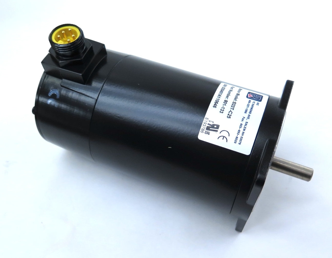 IDC 801-133 / S33T-C25 Servo Motor - Advance Operations