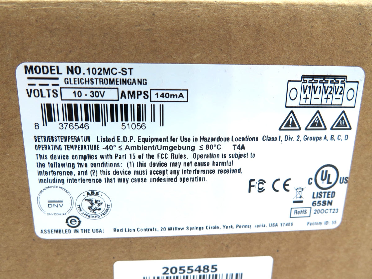 Red Lion 102MC-ST Ethernet Switch Module - Advance Operations
