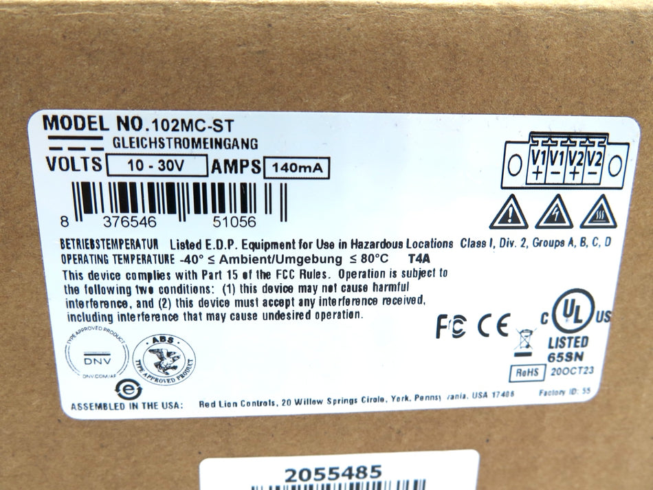 Red Lion 102MC-ST Ethernet Switch Module - Advance Operations