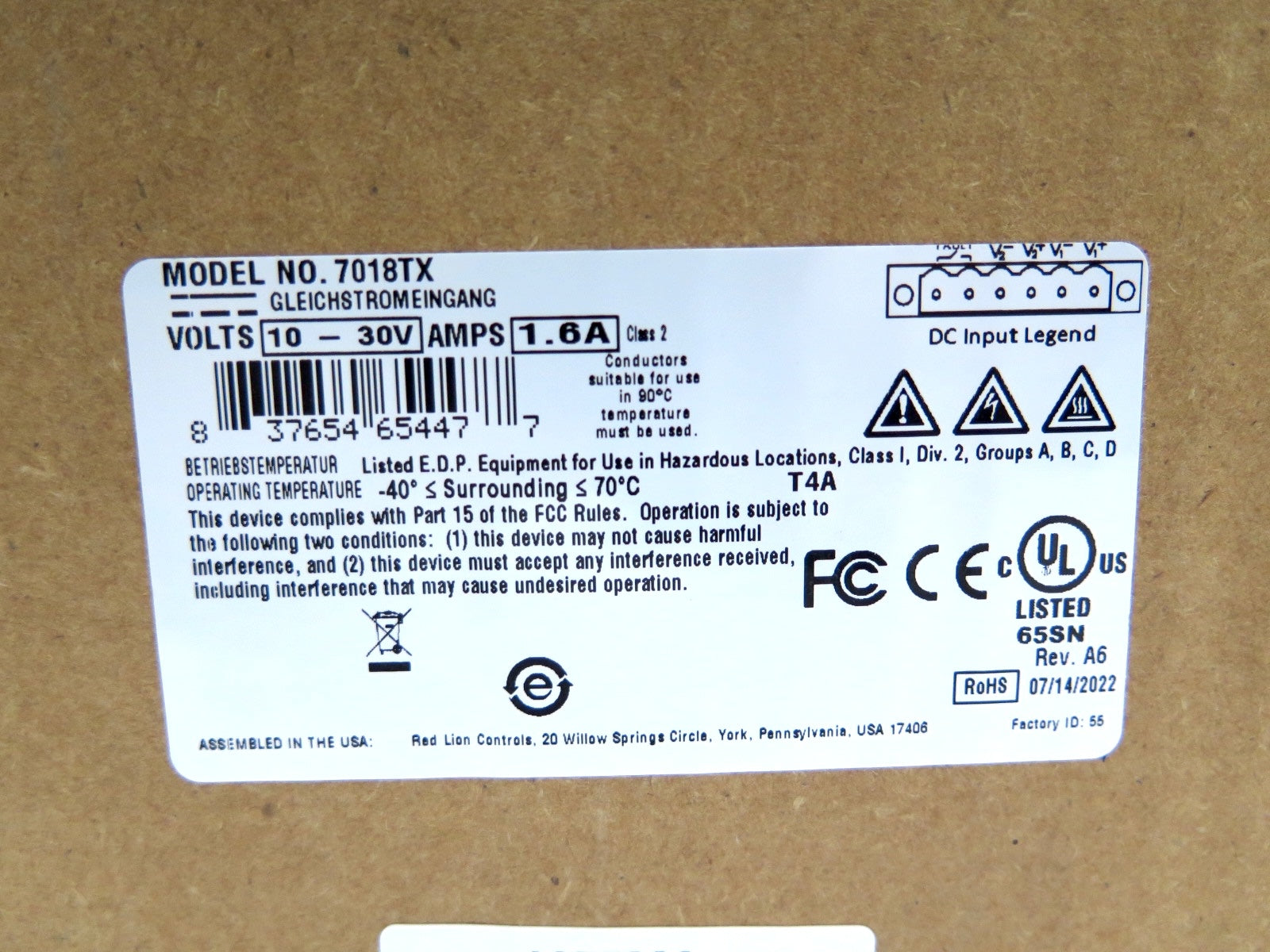 Red Lion 7018TX Managed Industrial Ethernet Switch - Advance Operations