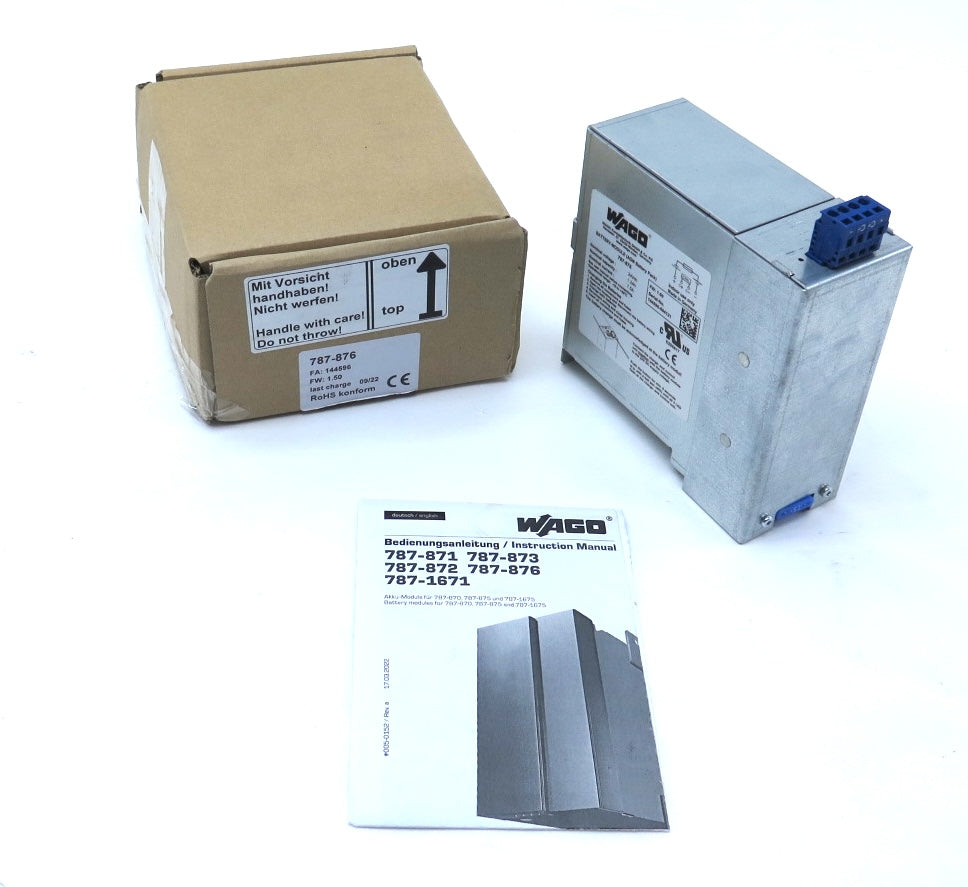 Wago 787-876 Battery Module AGM Battery Pack - Advance Operations
