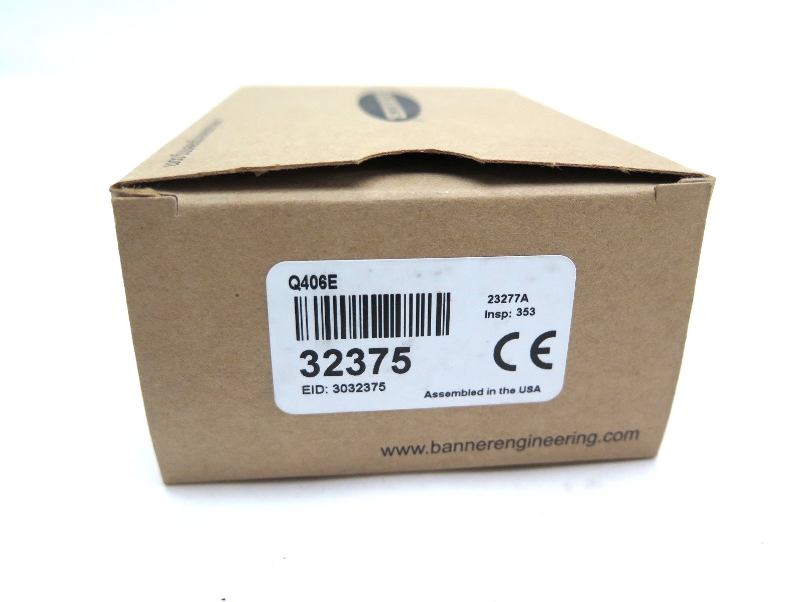 Banner Q406E / 32375 Photoelectric Sensor 10-30Vdc - Advance Operations