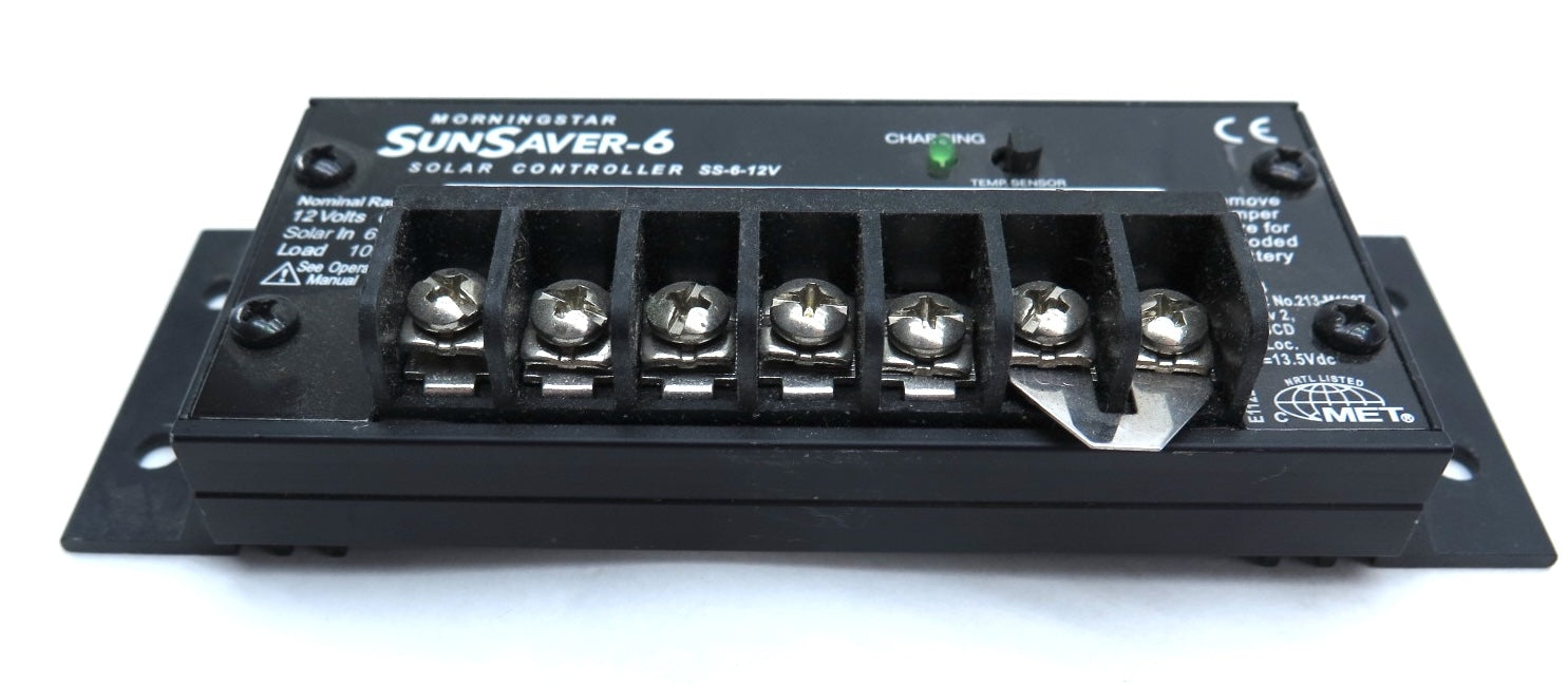 Morningstar SS-6-12V Sun Saver Controller - Advance Operations