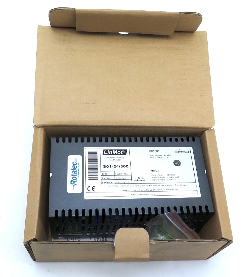 LinMot S01-24/300 / 0150-1945 Industrial Switching Power Supply - Advance Operations