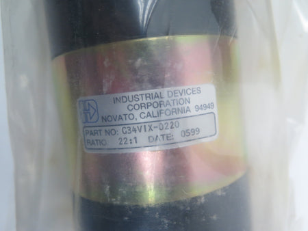 Industrial Devices Corporation G34VIX-0220 Gearhead Ratio 22:1 - Advance Operations