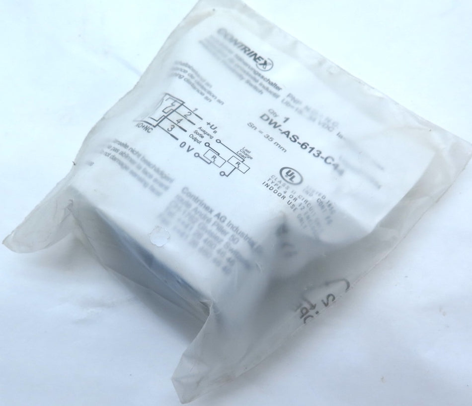 Contrinex DW-AS-613-C44 Rectangular Inductive Sensor - Advance Operations