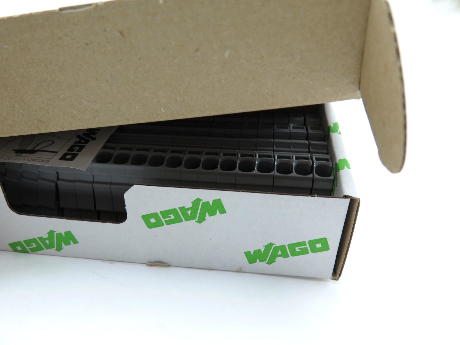 Wago 2006-1301 3-Conductor Through Terminal Block LOT OF 25 - Advance Operations