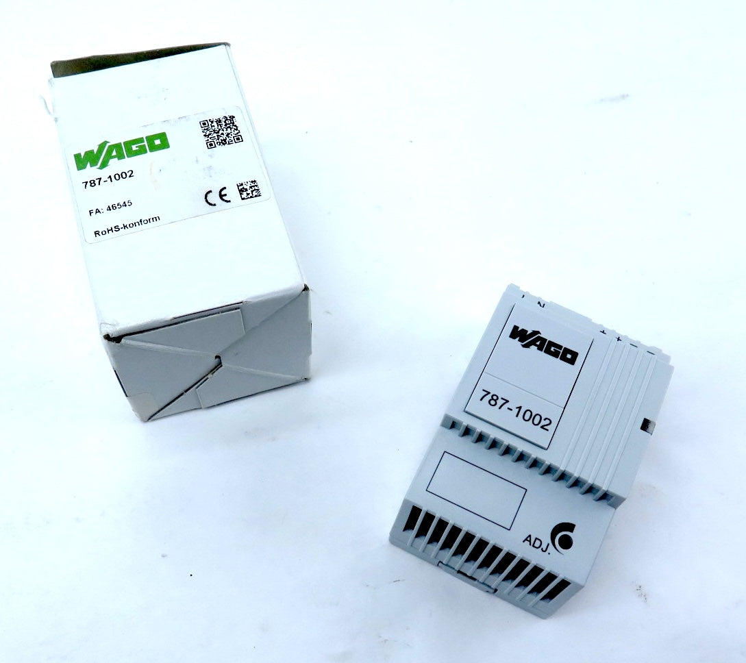 Wago 787-1002 Power Supply 100-240Vac 1.3A 24Vdc - Advance Operations