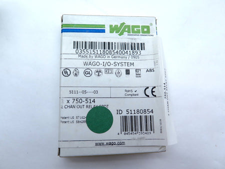 Wago 750-514 2 Channel Relay Output Module - Advance Operations