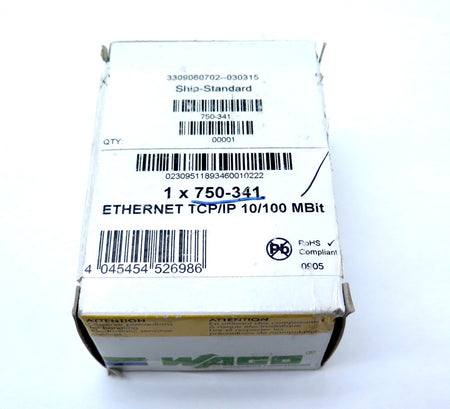 Wago 750-341 Ethernet TCP/IP 10/100 MBit Module - Advance Operations