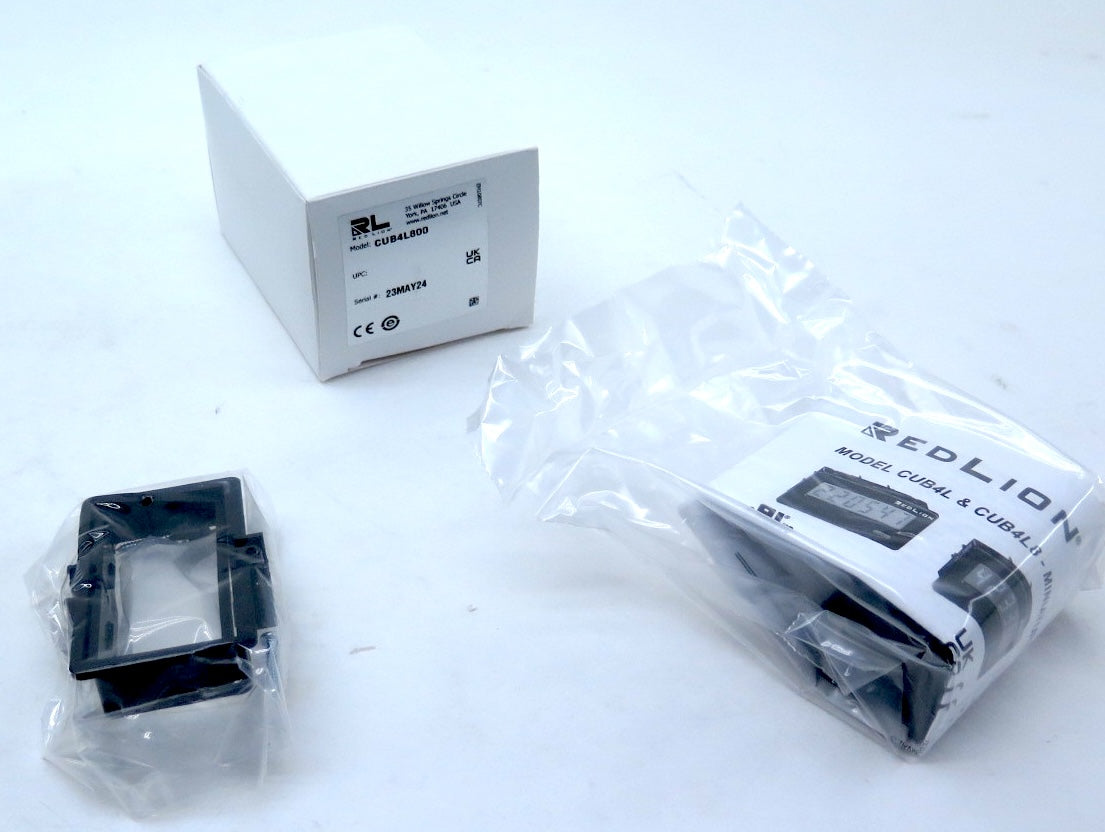 Red Lion CUB4L800 Miniature Electronic Counter 8 Digit - Advance Operations