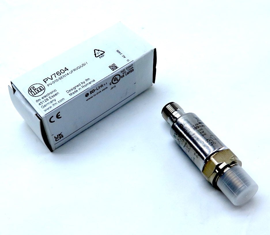 IFM Efector PV7604 Pressure Switch PV-010-SEN14-UFRVG/US - Advance Operations