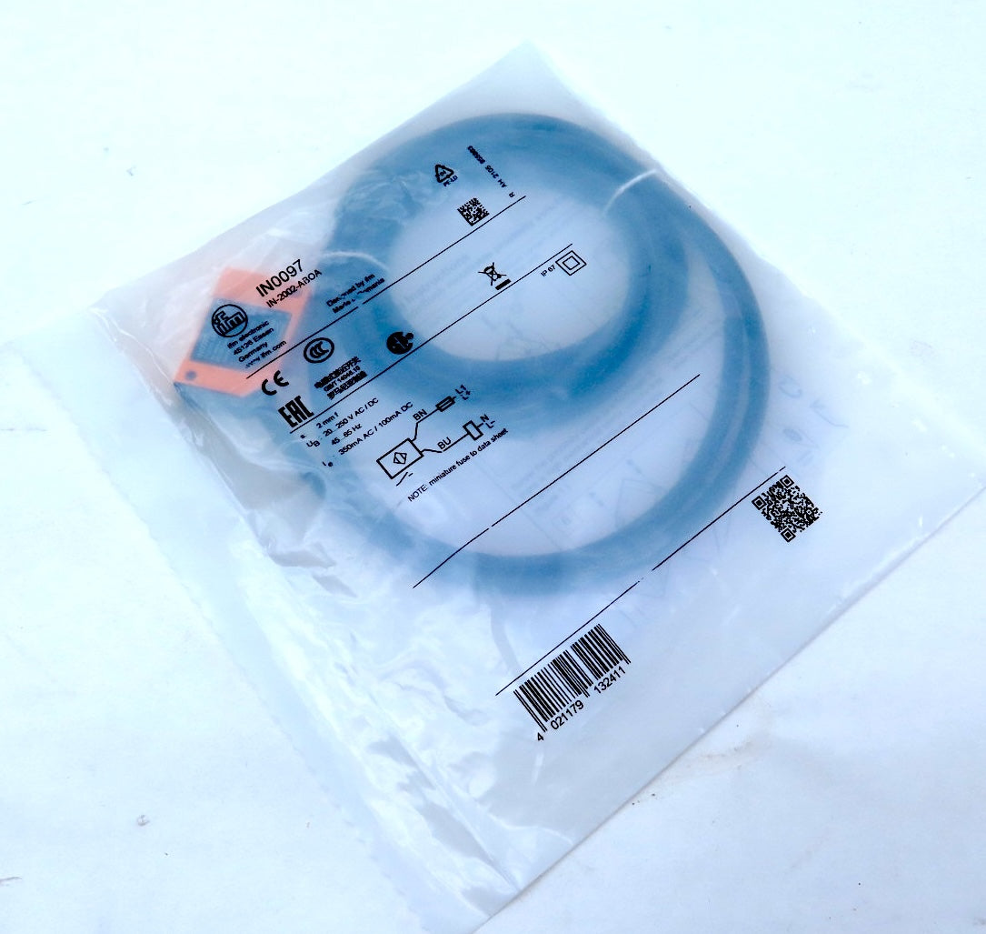 IFM Efector IN0097 / IN-2002-ANOA Inductive Sensor / Proximity Switch - Advance Operations