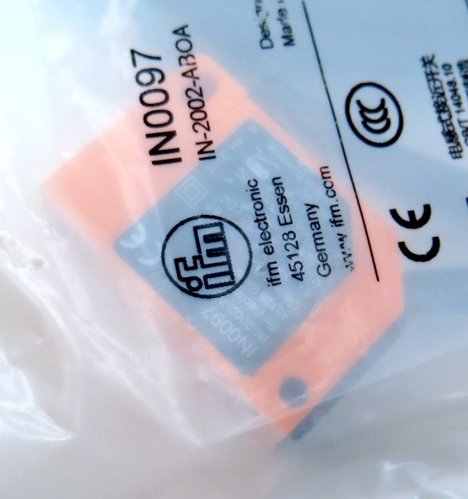 IFM Efector IN0097 / IN-2002-ANOA Inductive Sensor / Proximity Switch - Advance Operations