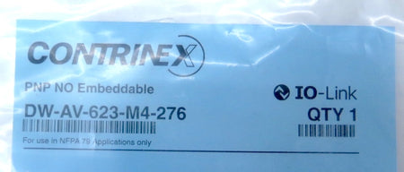 Contrinex DW-AV-623-M4-276 Inductive Sensor - Advance Operations