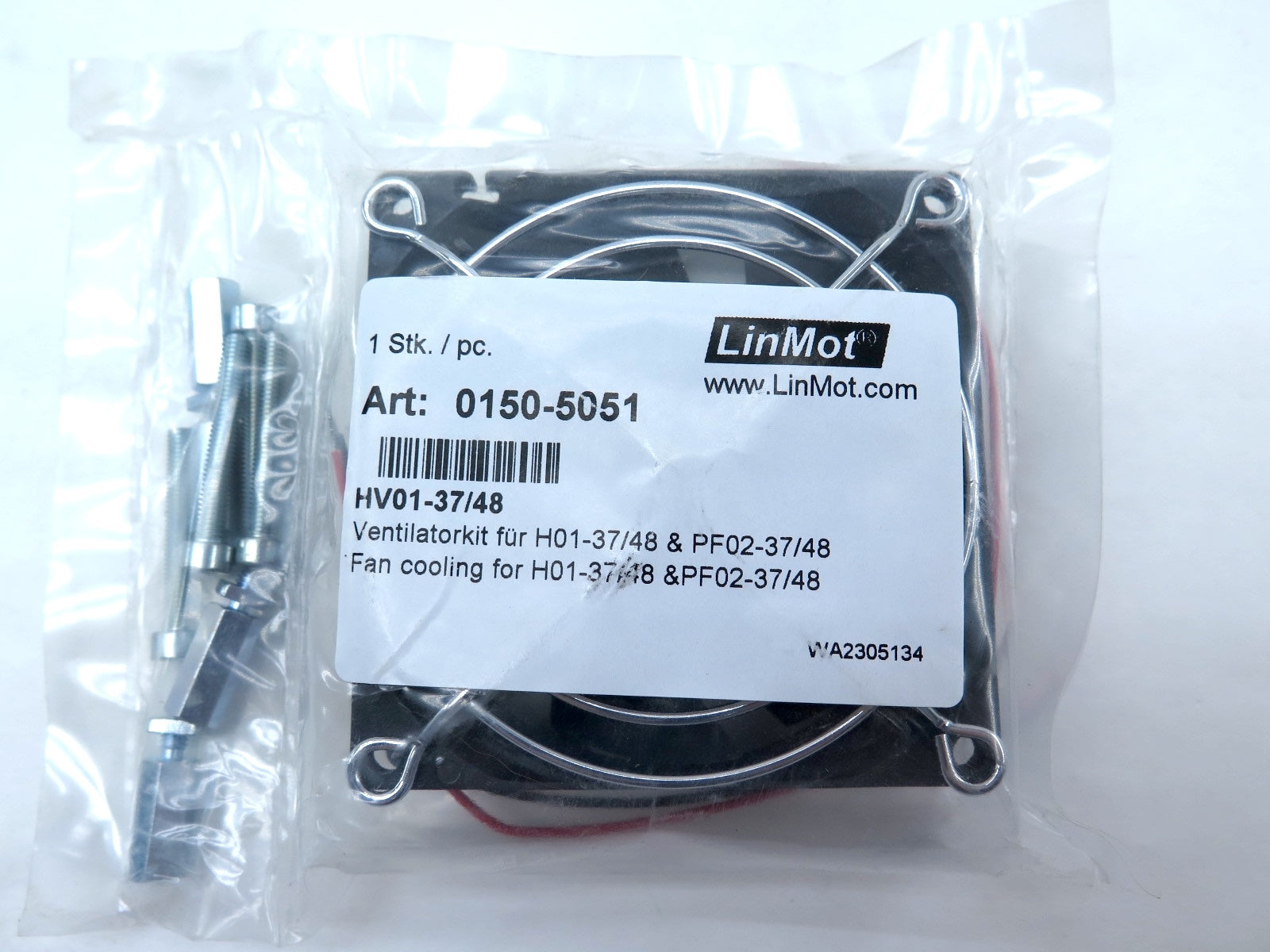 LinMot 0150-5051 Pelko Motors C8025X24BPLB1 DC 24V 0.12A Brushless Fan - Advance Operations