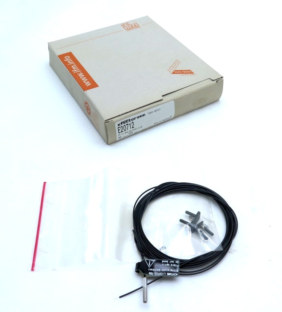 IFM Efector E20712 Fiber Optic Cable - Advance Operations