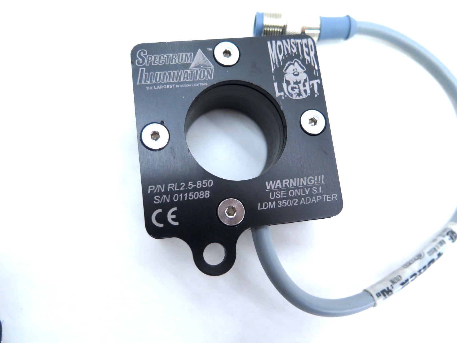 Spectrum Illumination RL2.5-850 Ring Light - Advance Operations