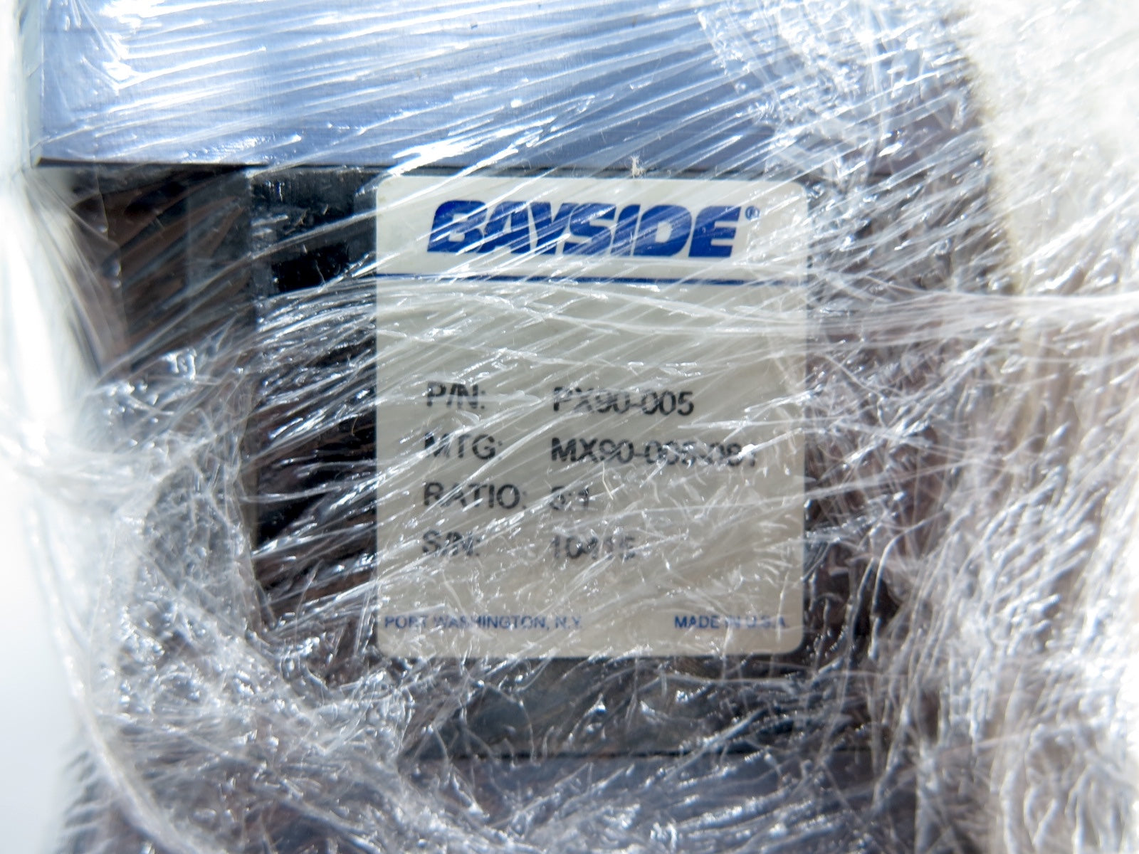 Bayside PX90-005 Gearhead Gearbox - Advance Operations