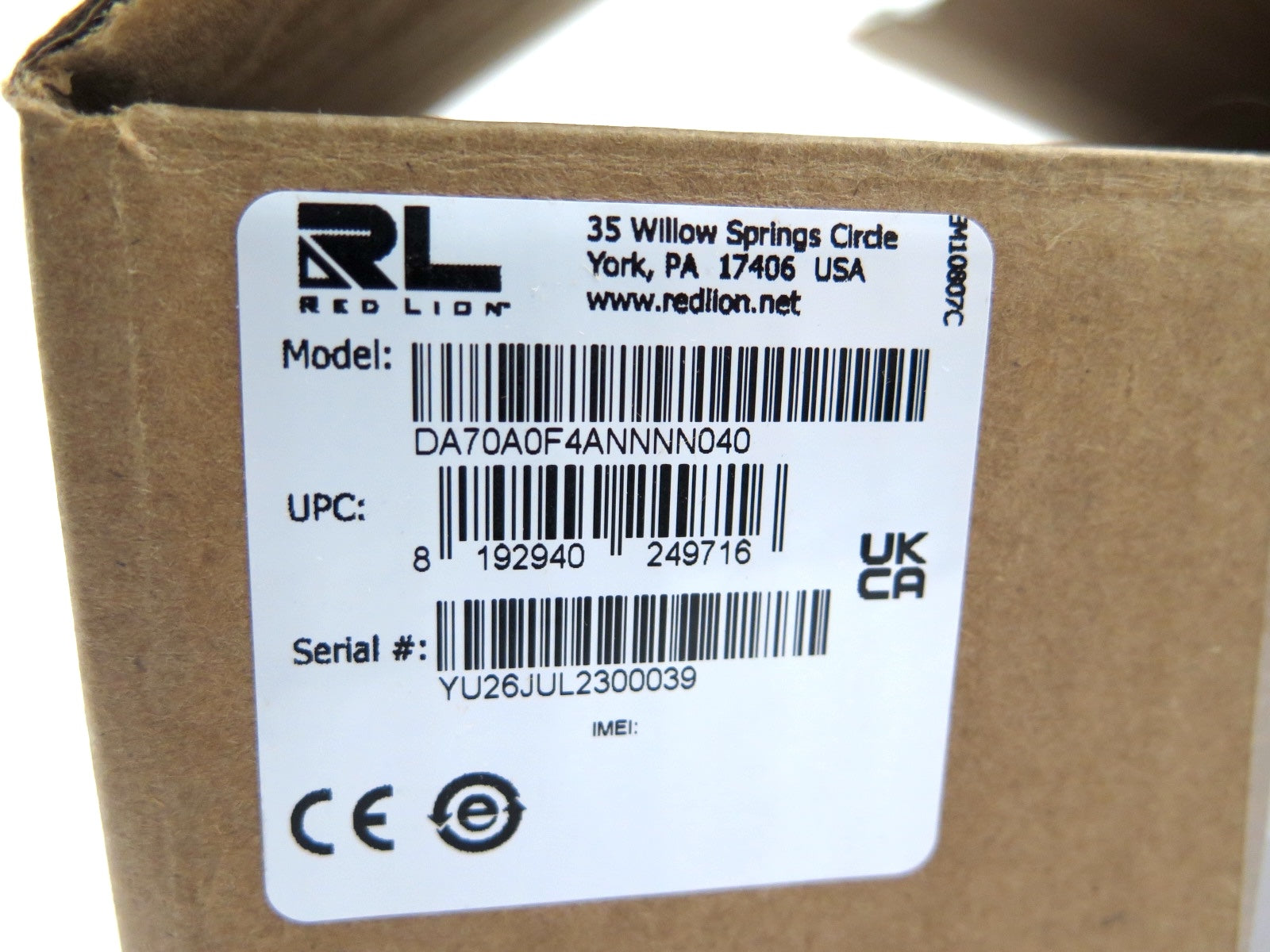 Red Lion DA70A0F4ANNNN040 FlexEdge 3-Sled Modular Networking Gateway - Advance Operations