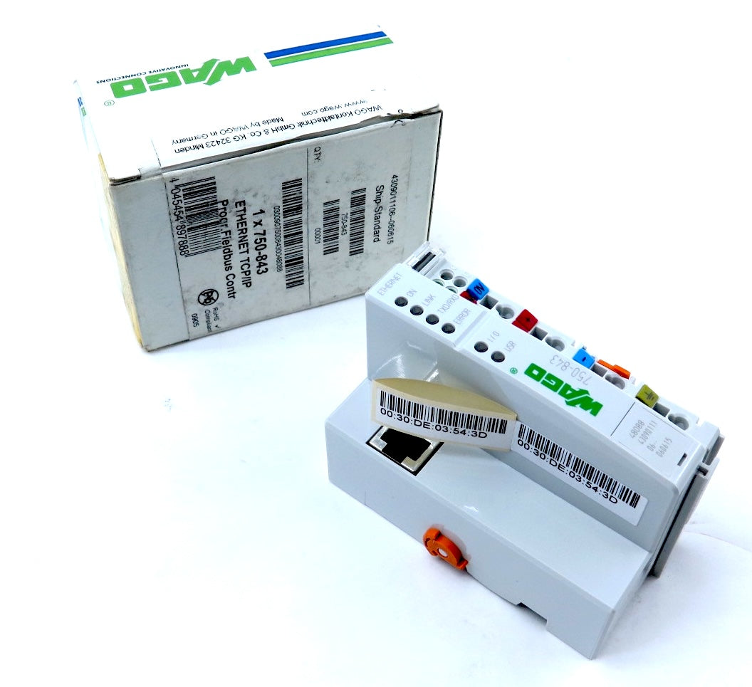 Wago 750-843 Ehternet TCP/IP Controller Module - Advance Operations