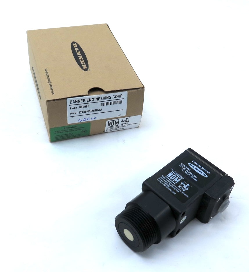 Banner DX80N9Q45UAA / 805965 Type A Ultrasonic Sensor - Advance Operations