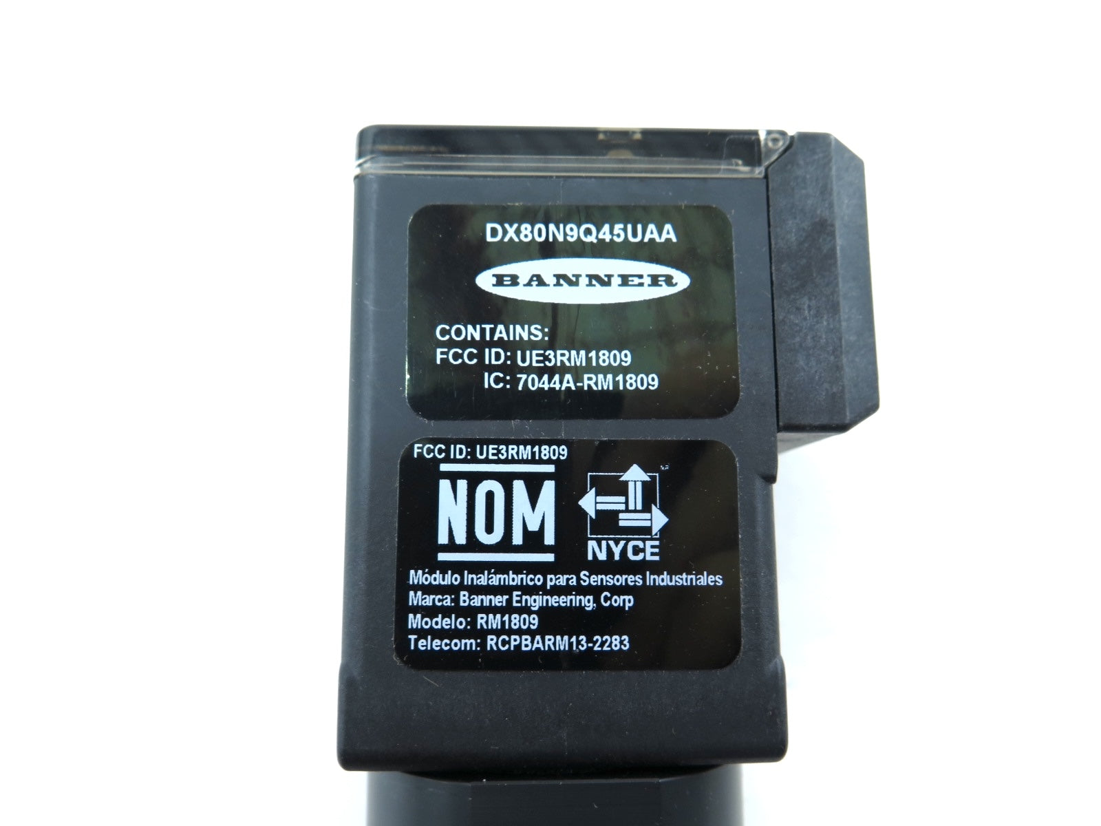 Banner DX80N9Q45UAA / 805965 Type A Ultrasonic Sensor - Advance Operations