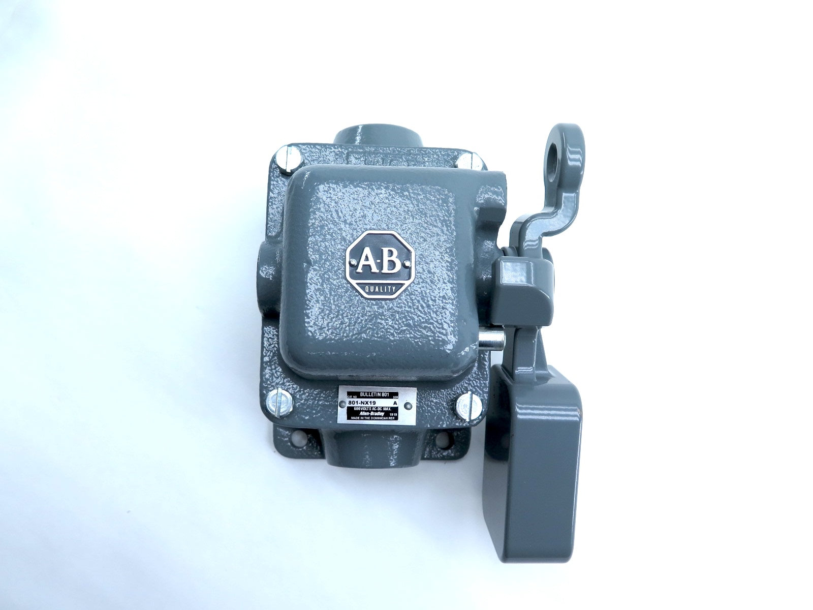 Allen-Bradley 801-NX19 General Purpose Switch Heavy Duty 600Vac/dc max - Advance Operations