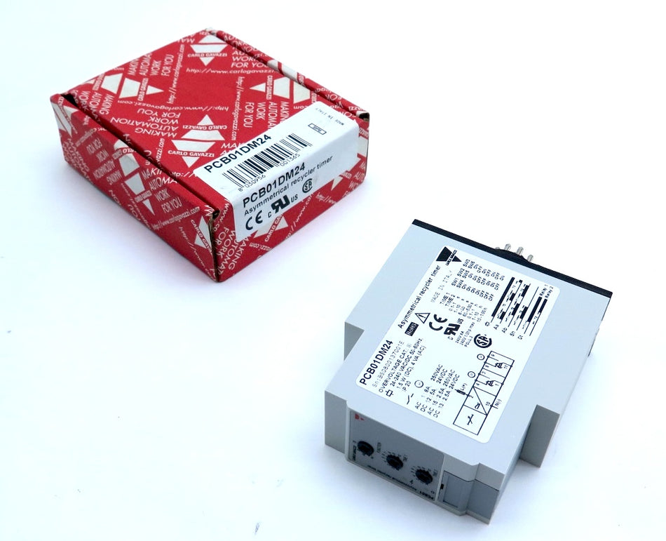 Carlo Gavazzi PCB01DM24 Asymetrical Recycler Timer - Advance Operations