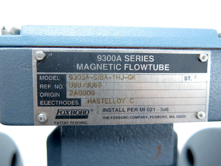 Foxboro 9303A-SIBA-THJ-GK Magnetic Flowmeter 3" - Advance Operations