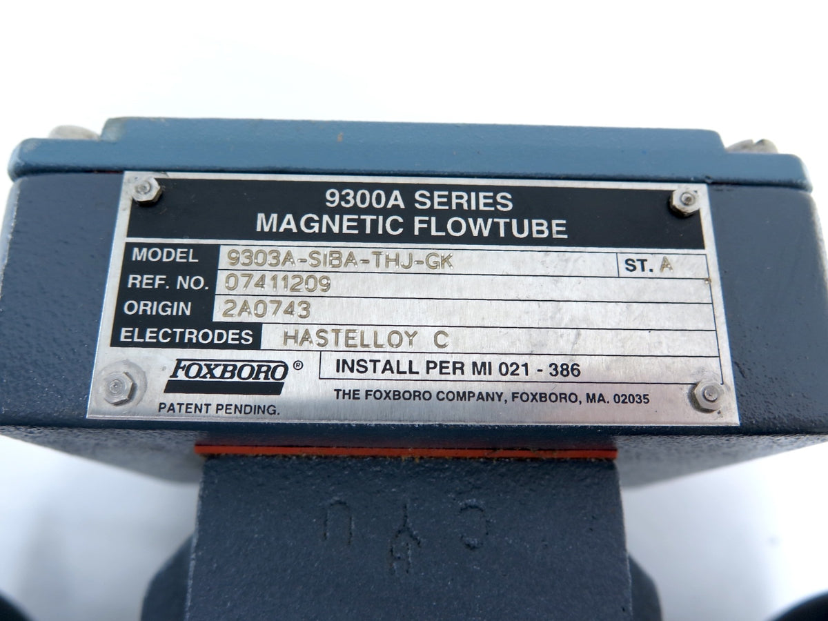 Foxboro 9303A-SIBA-THJ-GK Magnetic Flowmeter 3" - Advance Operations