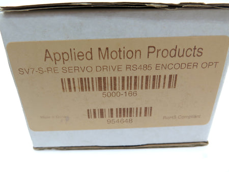 Applied Motion Products SV7-S-RE Digital Servo Drive w/ RS-485 - Advance Operations